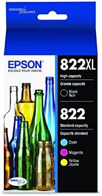 EPSON 822 DURABrite Ultra Ink High Capacity Black & Standard Color Cartridge