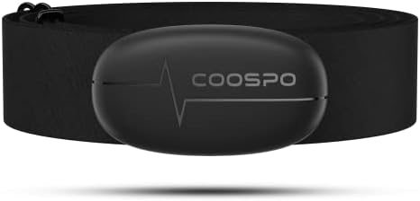 COOSPO Heart Rate Monitor Chest Strap, H6 HRM Bluetooth4.0 ANT+ HR Sensor