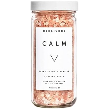 HERBIVORE Calm Soaking Bath Salts – Natural Himalayan Pink Salt
