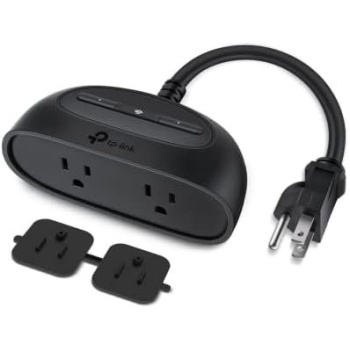 Kasa Smart Outdoor Smart Plug KP400, Smart Home Wi-Fi Outlet with 2 Sockets