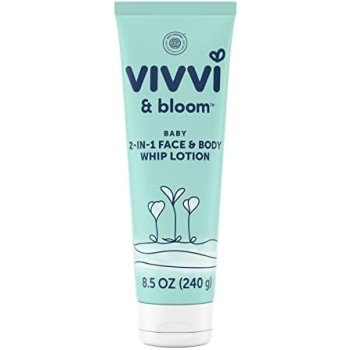 Vivvi & Bloom Gentle 2-in-1 Baby Lotion, Face and Body