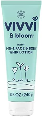 Vivvi & Bloom Gentle 2-in-1 Baby Lotion, Face and Body