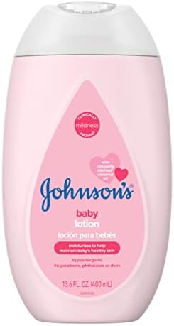 Johnson's Moisturizing Mild Pink Baby Lotion with Coconut Oil