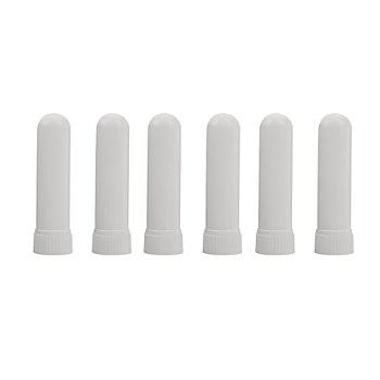 Essential Oil Nasal Inhaler Tubes Refillable Empty Plastic Nasal Inhaler Tubes