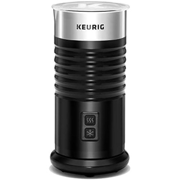 Keurig Milk Frother For Lattes And Cappuccinos, Features Hot And Cold Function