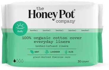 The Honey Pot Company - Everyday Panty liners - Organic Pads for Women