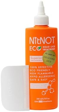 NitNOT Headlice Treatment As Seen On Dragons Den100% Effective Kills All Head