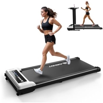 AIRHOT Walking Pad Treadmill, 2.5HP Under Desk Treadmill with Remote Control