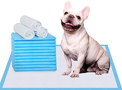 IMMCUTE Puppy Pee Pads 22"x23"-100 Count | Dog Pee Training Pads Super Absorbent