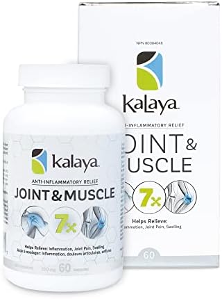 Kalaya 7X joint & Muscle Anti-Inflammatory Supplement 60 count