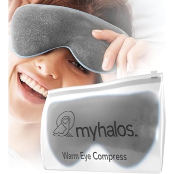 Heated Eye Mask for Dry Eyes - Microwave Activated Warm Eye Compress Treats