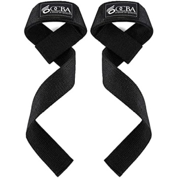 OCBA Wrist Straps Wraps for Weightlifting Heavy Duty Wrist Wraps Cotton Padded