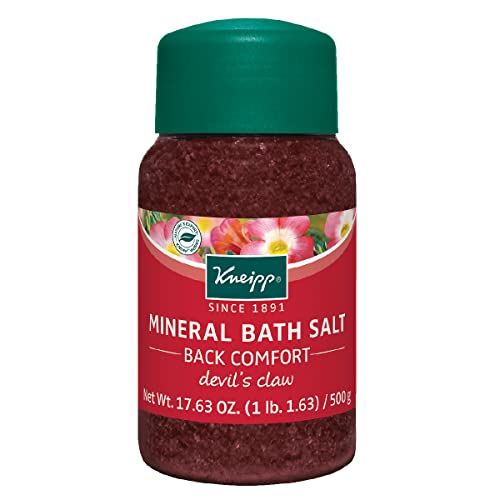 Kneipp Back Comfort Mineral Bath Salt With Devil's Claw, Sooth & Release