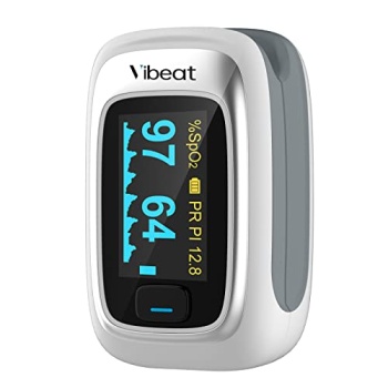 Fingertip Pulse Oximeter, Blood Oxygen Saturation Monitor| O2 Meter