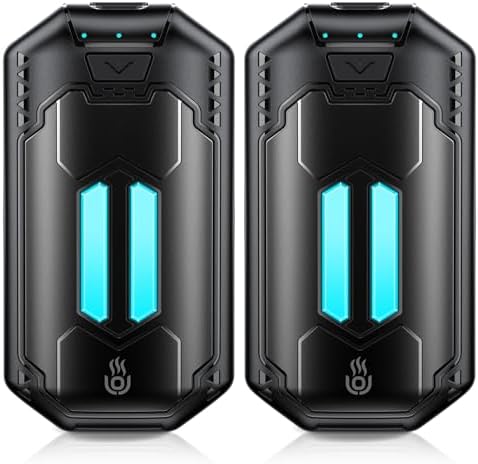 OUTJUT AI Hand Warmers Rechargeable 2 Pack, 6000mAh Electric Hand Warmers