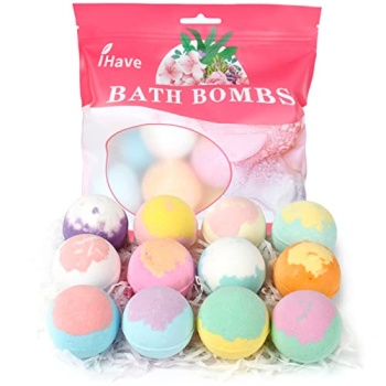 iHave Bath Bombs for Women, 12 Small Bath Bomb Bubble Bath Set Spa Gifts