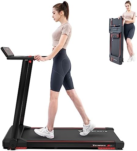 CITYSPORTS Folding Electric Treadmill, Fitness Foldable Treadmill