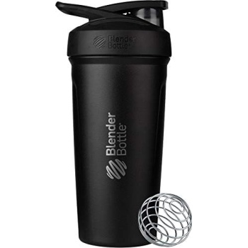 BlenderBottle Strada Shaker Cup Insulated Stainless Steel Water Bottle