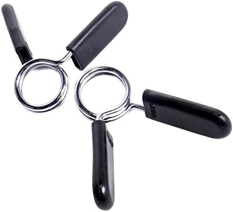 CAP Barbell Standard 1-Inch Spring Clip Collars, Pair