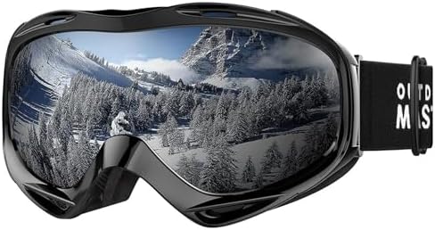OutdoorMaster OTG Ski Goggles - Over Glasses Ski/Snowboard Goggles