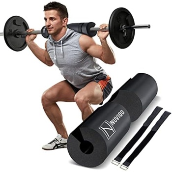 Barbell Pad Squat Pad for Lunges and Squats – Hip Thrust Pad for Olympic
