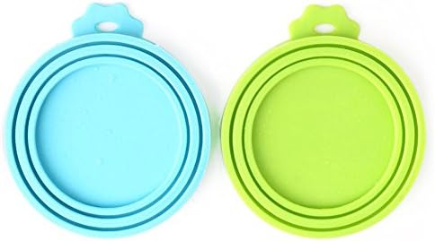 Comtim Pet Food Can Cover Silicone Can Lids for Dog and Cat Food