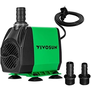VIVOSUN 800GPH Submersible Pump(3000L/H, 24W)