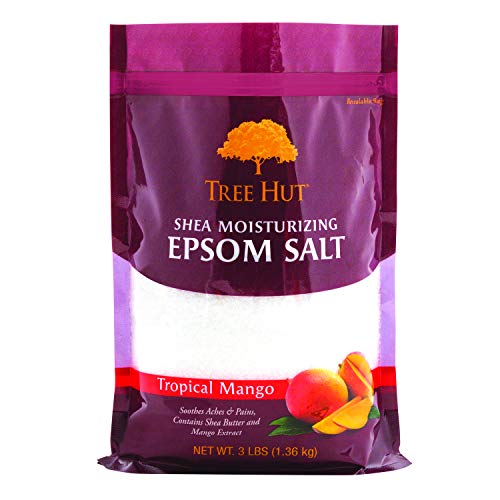 Tree Hut Shea Moisturizing Epsom Salt Tropical Mango, Ultra Hydrating Epsom