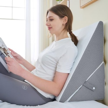 Sasttie Wedge Pillow for Sleeping, Adjustable Bed Wedge Pillow for After Surgery