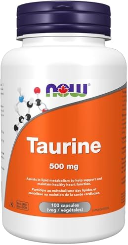 NOW - Taurine 500mg 100 Capsules