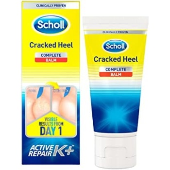 Scholl Cracked Heel Complete Cream with Repair K+, 60ml - Moisturising Treatment