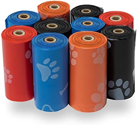 Best Pet Supplies Dog Poop Bags for Waste Refuse Cleanup, Doggy Roll