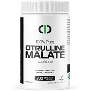 One Brand Nutrition L-Citrulline Malate Powder 100% PURE Vegan (500g) | 200