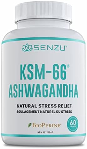 Full-Spectrum KSM-66 Ashwagandha 600mg with BioPerine Black Pepper
