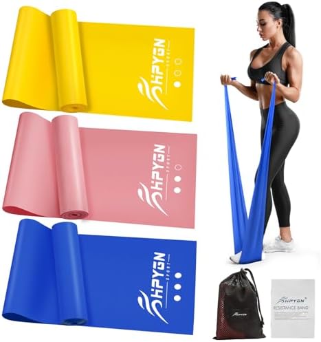 HPYGN Resistance Bands Set, Exercise Bands for Physical Therapy, Strength