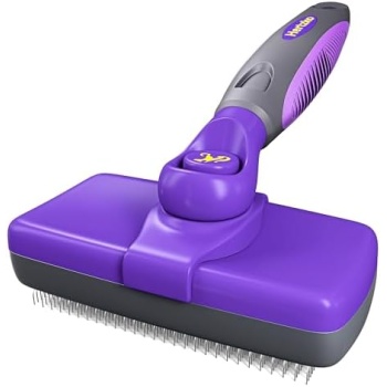 Hertzko Dog & Cat Brush, Dog Brush for Shedding, Cat & Dog Grooming