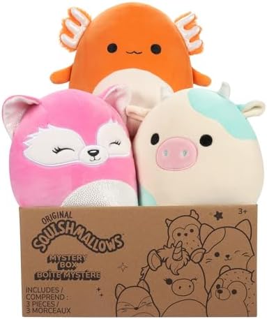 Squishmallows Official Kellytoy 8" Plush Mystery Pack - Styles Will Vary