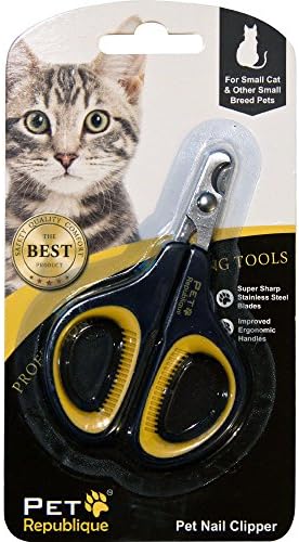 Cat Nail Clipper by Pet Republique – Professional Stainless-Steel Claw Clipper