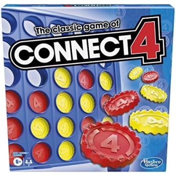 Hasbro Gaming Connect 4 Classic Grid,4 in a Row Game,Strategy Board Games