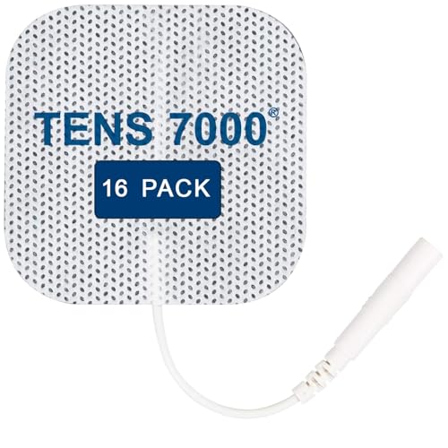 TENS 7000 Official TENS Unit Electrode Pads, 16 Pack - Premium Quality OTC TENS