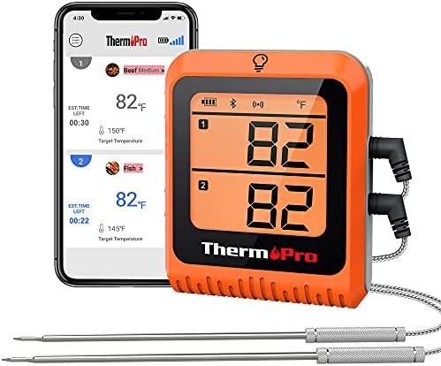 ThermoPro Wireless Meat Thermometer of 650FT, Bluetooth Meat Thermometer