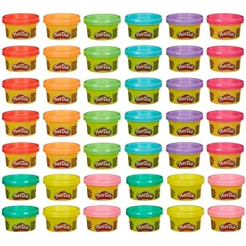 Play-Doh Bulk Handout 42 Pack of 1-Ounce Modeling Compound, Party Favors, Ages 2