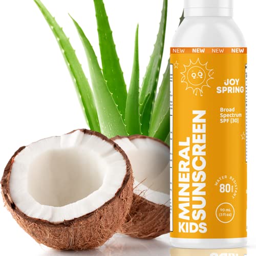 Kids Mineral Sunscreen - Zinc Oxide Sunscreen Kids SPF30 - Natural Baby