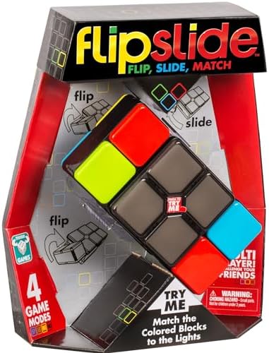 Flipslide Game - Electronic Handheld Game | Addictive Multiplayer Puzzle Game