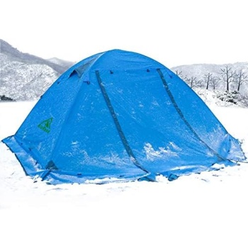 RioRand Double Layer 2 Person 4 Season Aluminum Rod Outdoor Camping Tent Topwind 2 Plus