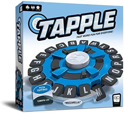 USAOPOLY TAPPLE® Word Game | Fast-Paced Family Board Game