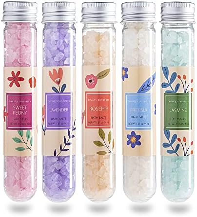 B.C. Beauty Concepts Aromatherapy Bath Salts- 5 Pack Epsom Salts