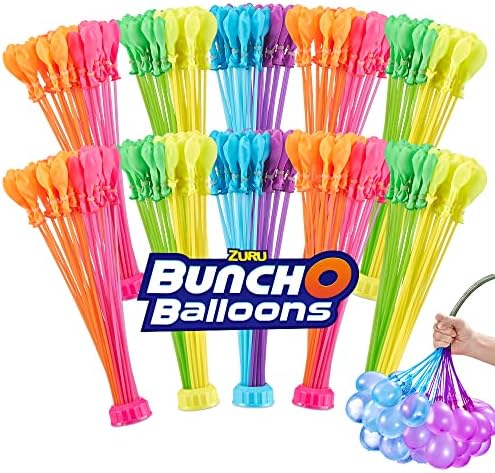 Original Bunch O Balloons Tropical Party 330+ Rapid-Filling Self-Sealing Water