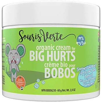 Souris Verte Organic Boo Boo Healing & Diaper Rash Cream – Made in Canada –