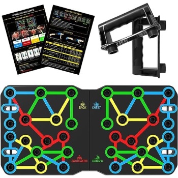 AERLANG Push Up Board-Large PushUps Portable Multi-Function Foldable Push Up